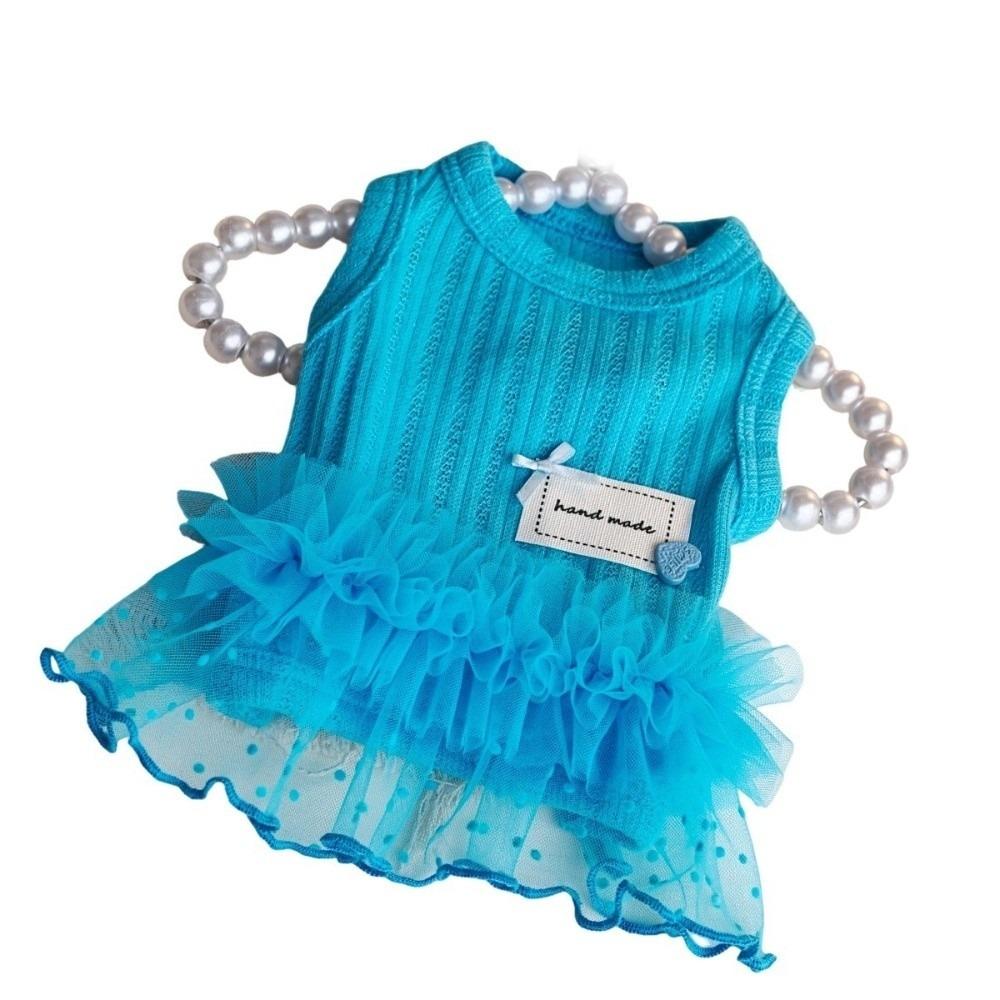 Comfortable Puppy Princess Dress Breathable Thin Puppy Fairy Skirt Dog Summer Clothes Party