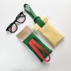 PVC Leather Sunglasses Letters Travel Portable Hanging Glasses Pouch Personalized Fashion Cosmetic Bags Glasses accessories