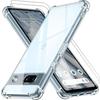 Case - E.F.CONNECTION - for Google Pixel 7a - Shockproof TPU - Transparent - Reinforced Corner Protection