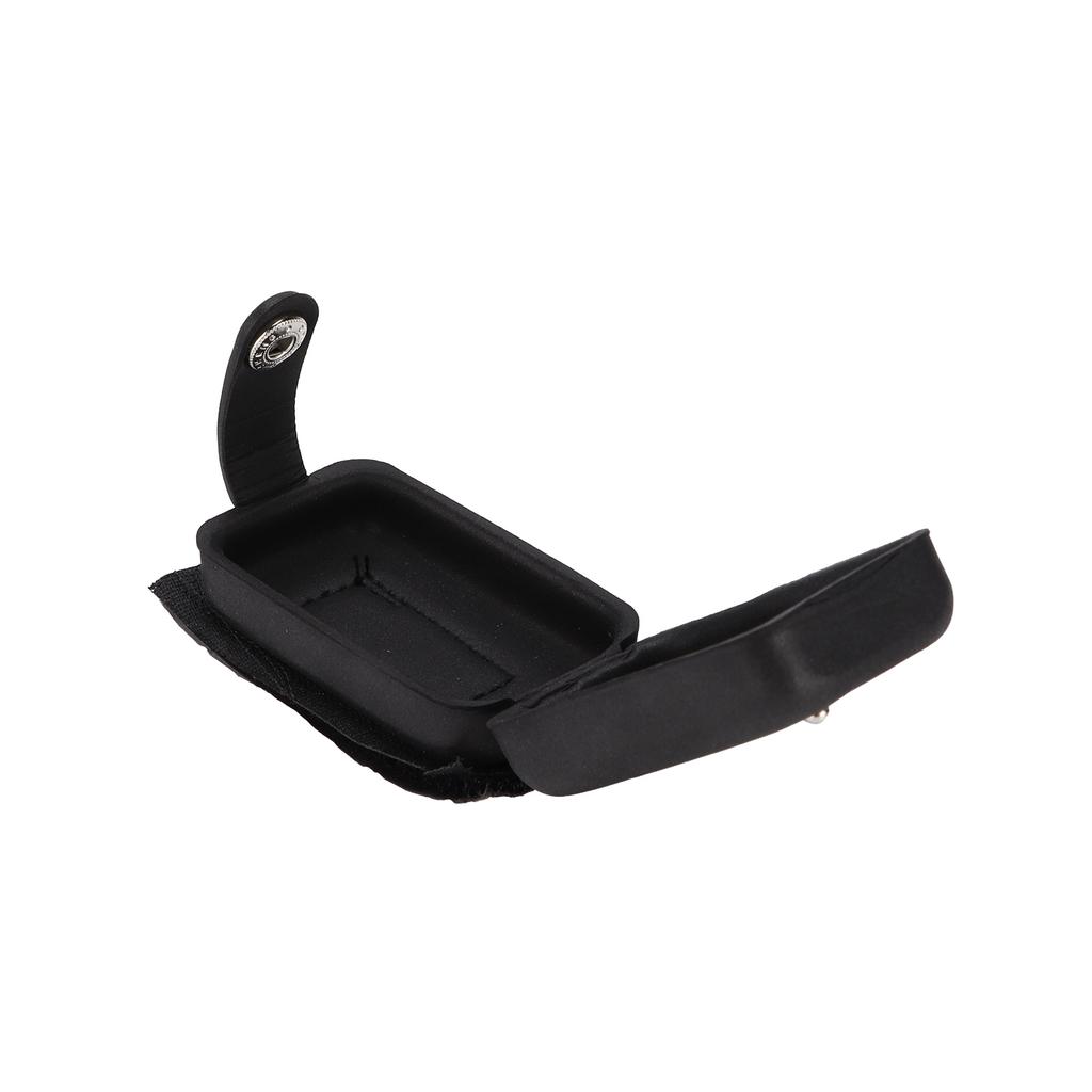 Acoustic Guitar Battery Pouch PU Portable Holster Musical Instrument Accessories for Pickup