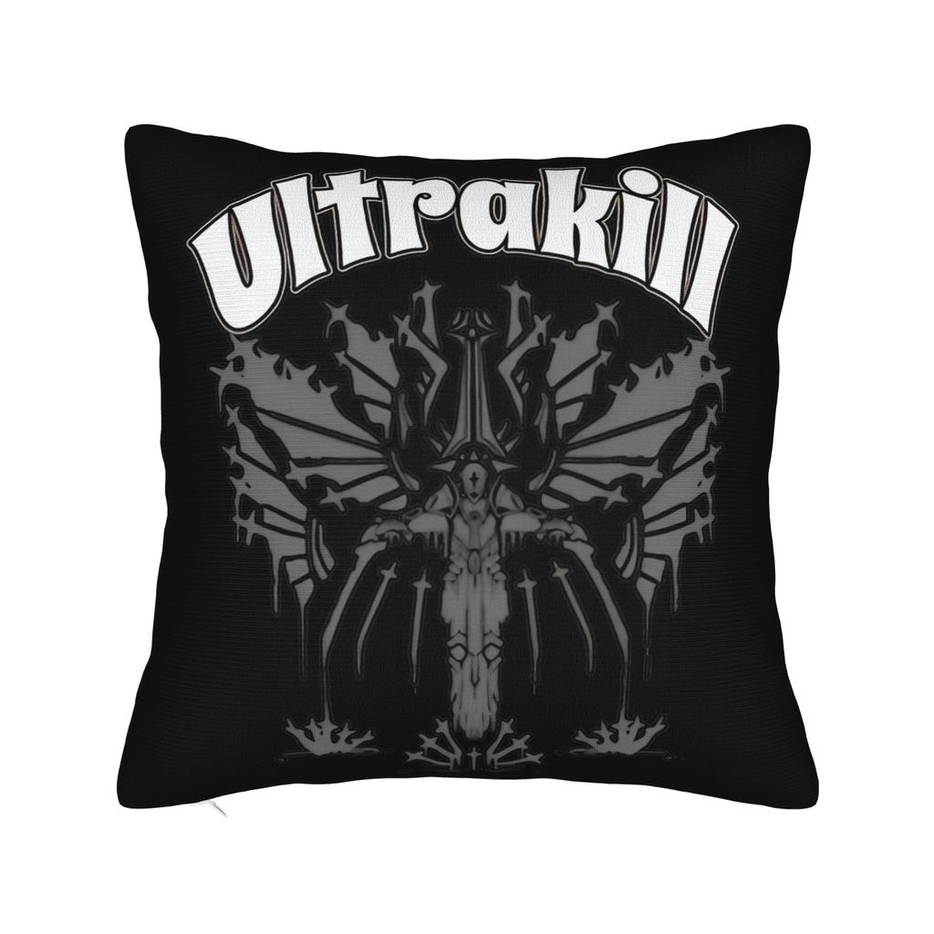 Ultrakill Shooting Game Hell is Kill Pillowcase Polyester Cushion Cover Decorative V1 Rock Pillow Case Cover Bed Drop Shipping