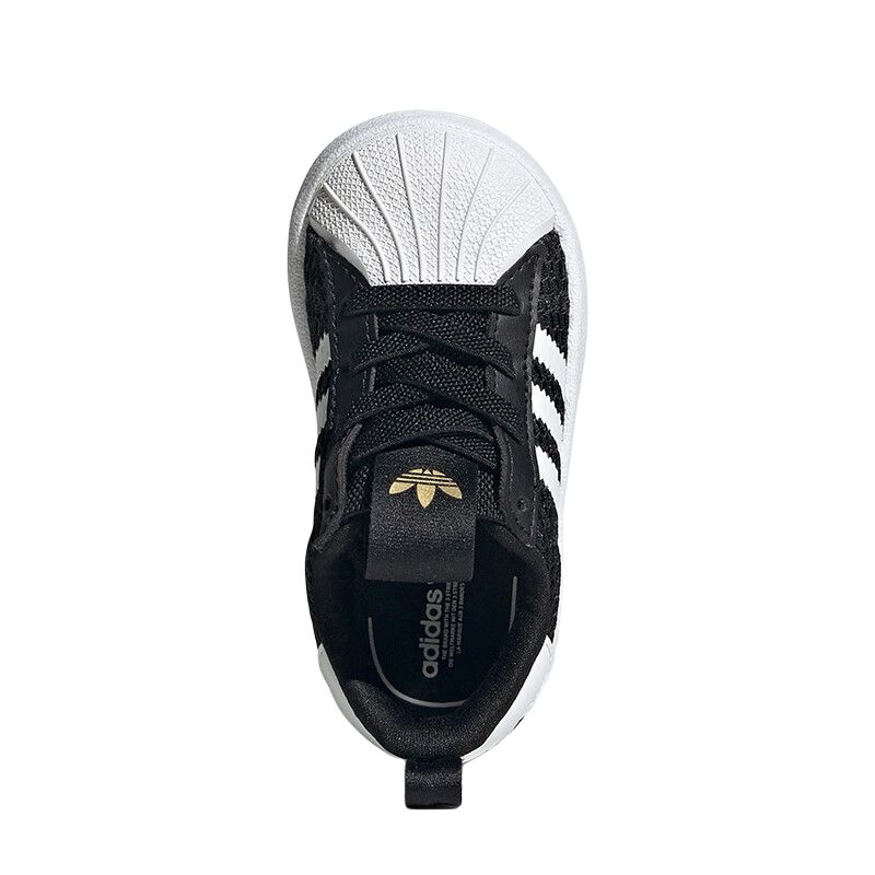 Adidas Originals Superstar 360 Adifom Comfortable Low-Top Walking Shoes Baby Shoes Black White JR7414
