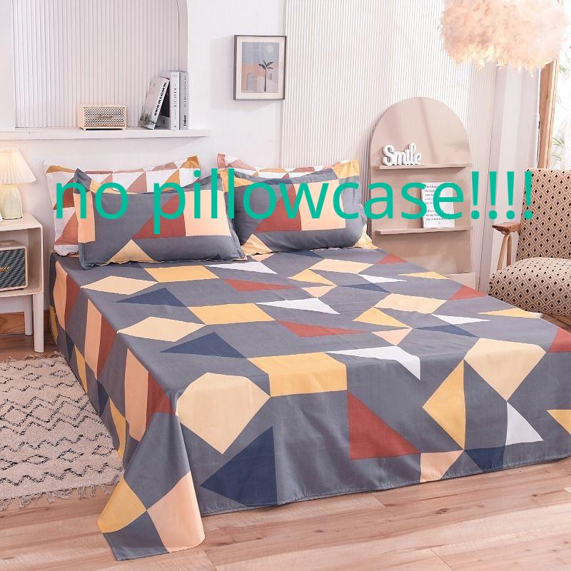 Double Single Bed Sheets Skin-friendly Room Ding Comfortable Dust-proof Covers Dorm Students Flat Sheet Four Seasons