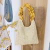 Woven Bag Women's New Trendy Fashion Beach Vacation Shoulder Bag Large Capacity Straw Bag