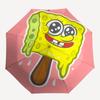 1pc SpongeBob SquarePants Automatic Open/close Folding Portable Umbrella with 8-Rib Structure for Women/Men, All-Season Use  A0901110