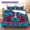 Name Custom Trabzonspor Pattern Bedding Set Quilt Cover Pillowcase Home Decor Gift (1 * Duvet Cover + 2 * Pillowcase, Without Core)