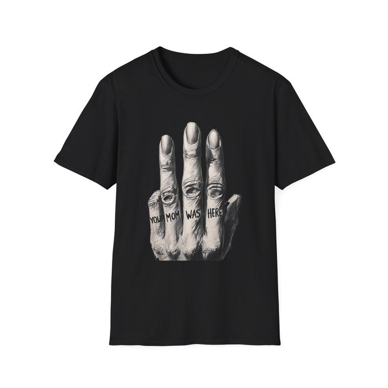 

New 100 cotton highdefinition inkjetprinted pattern comfortable shortsleeved shirt HandIllustrated Unisex Softstyle Tee 4XL