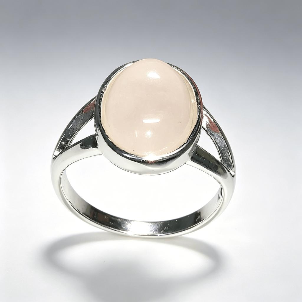 Anillo de Piedra Natural de Moda, Anillos Minimalistas Retro Europeos y Americanos para Mujer, Joyería Elegante Atemporal para el Día a Día y Fiestas