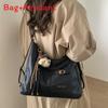 Urban Minimalist Pu Large Tote Bag With Zipper Closure For Daily Use