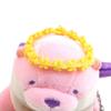 Morisaka Global Mochi Kawauso Fairy Mini Pink 7 X 6 X 14 Cm Otter Plush Toy Fairy Pastel Stuffed Animal Photography Healing Soft To the Touch Cute