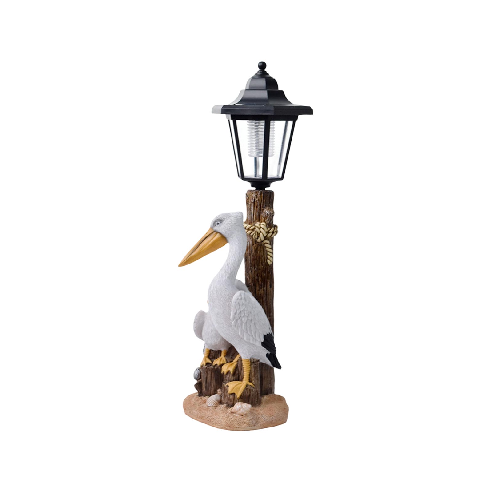 

Resin Pendant Light Animal Solar Outdoor Light Statue Ornament One Size