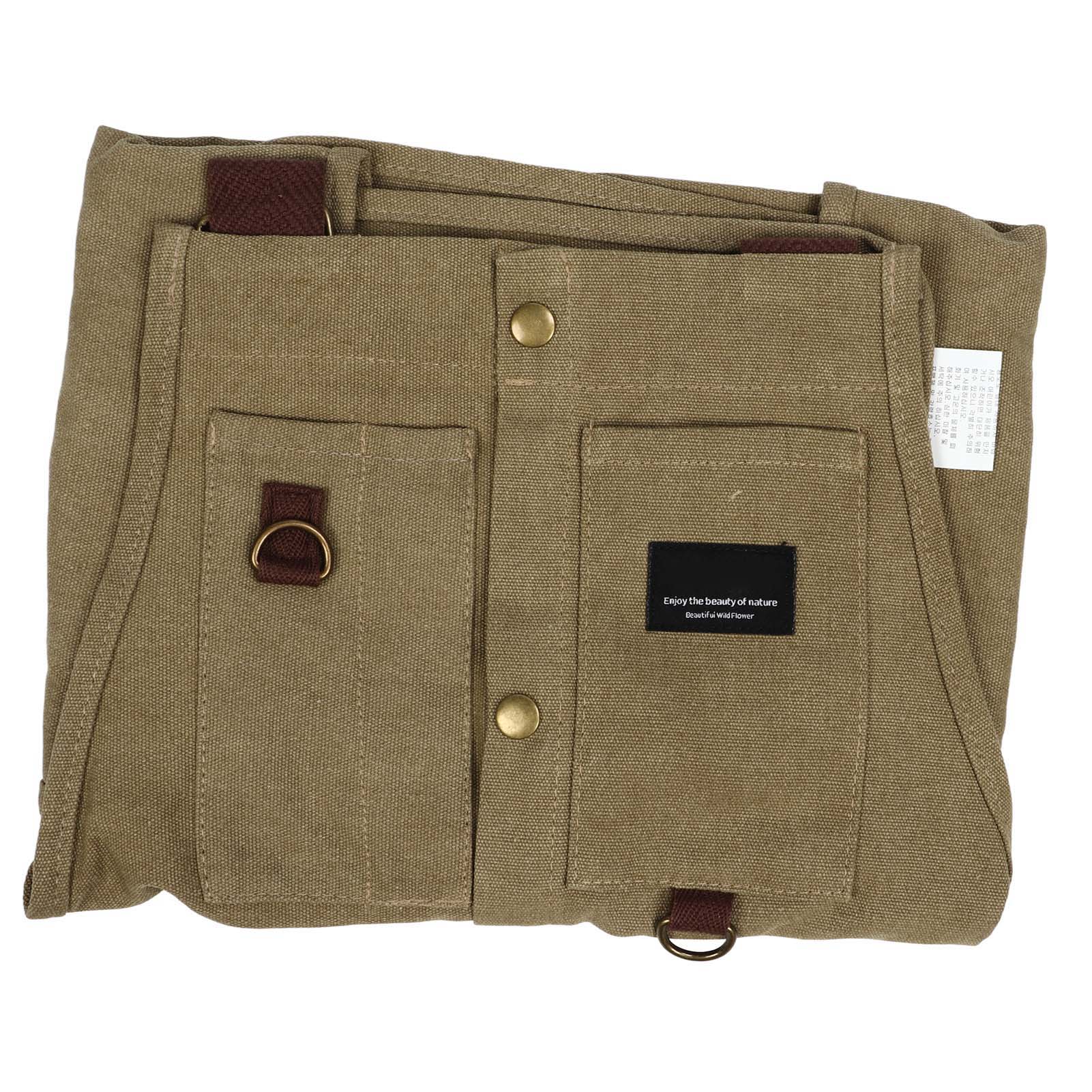

Camping Apron Vest Multifunctional Reinforced Edges Casual Vest for Outdoor Fishing Photography