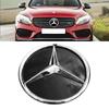 1pcs Front Grill Emblem Tar Logo For Mercedes Benz A B W117 W176 C E S R SL ML GL GLA GLK-Class Mirror Illuminated Star Emblem BD1
