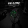 MOBWOL Luxury Man Watch Business Waterproof Male Clock Luminous Date Stainless Steel Square Quartz Men Watch Reloj Hombre