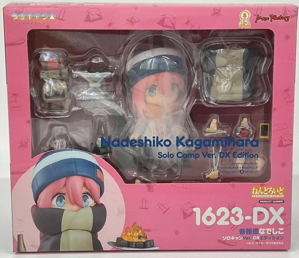 Nendoroid Yuru Nadeshiko Kakamigahara Solo Camp DX Edition Malovaná pohyblivá figurka Camp Ver. ABS&PVC bez vodního kamene