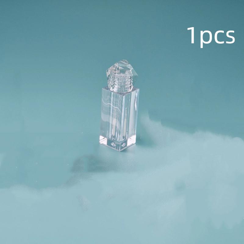 

3 мл Пустой Прозрачный Тюбик для Блеска для Губ в Форме Бриллианта Пластиковые Многоразовые Бутылочки Контейнер для Жидкой Помады Косметическая Бутылочка для Пробника Блеска для Губ 1PCS
