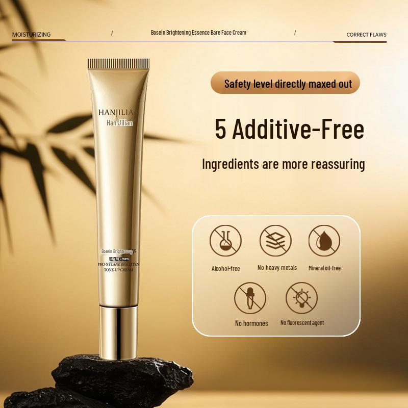 Han Ji Lian-1056 Boswellia Brightening Serum Foundation: Long-lasting, No Smudge, Waterproof, Lightweight Glow