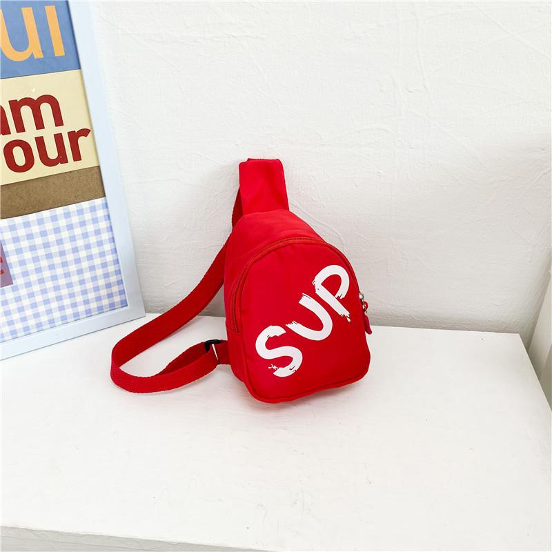 And Functional Fun Childrens Nylon Chest Bag With Decorative Letter Design For Occasions All