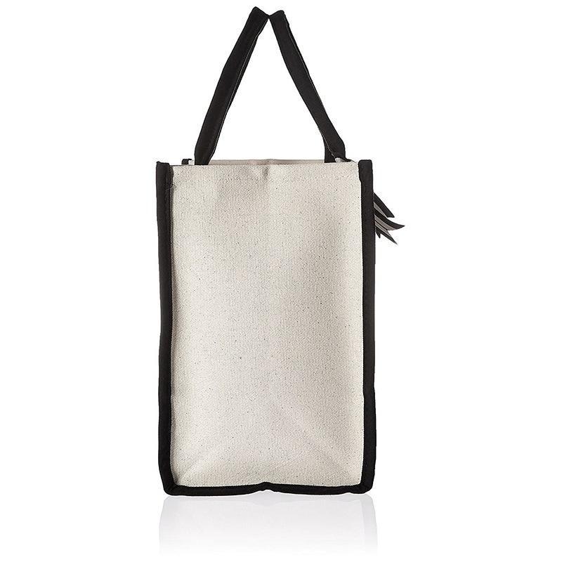 Large Capacity Tote Bag Fashion Canvas Totes Letters Flower Portable Beach Shoulder Shopping Casual Beach Bag Handbag