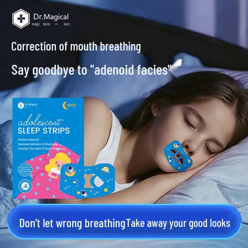 Dr. Magical Sleep Mouth Tape for Breathing Correction