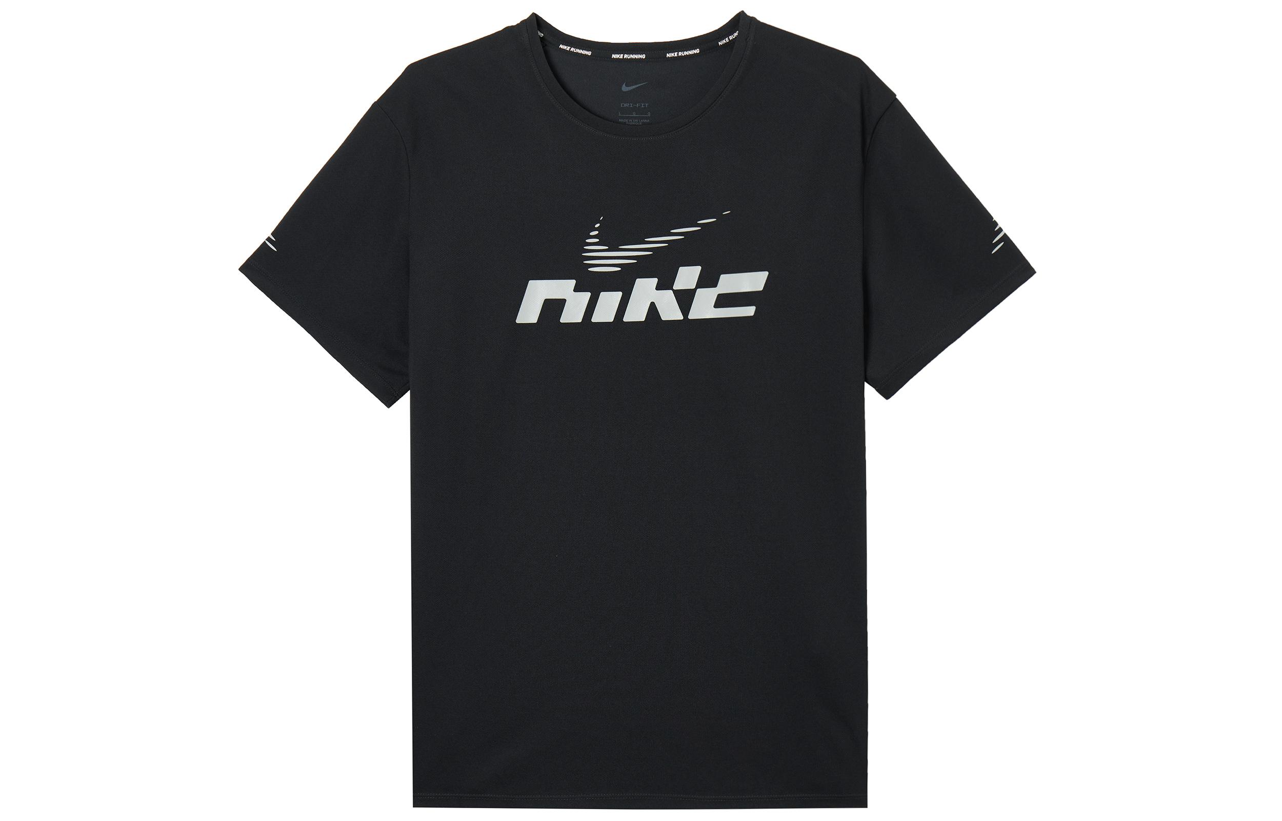 Nike Miler Flash T Shirt Men s Black IB4128-010 M