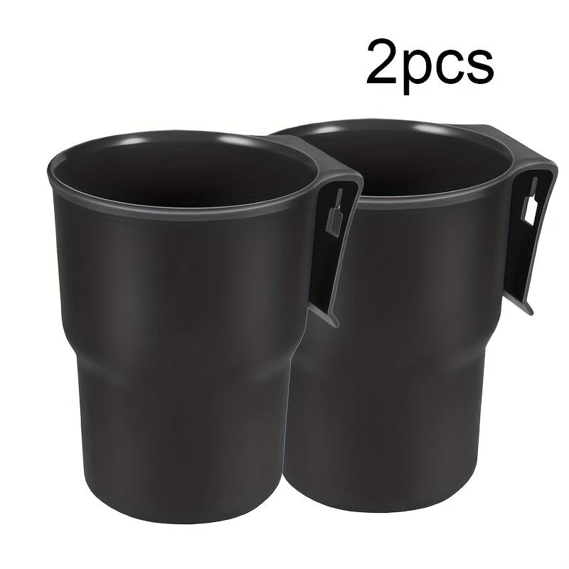 

Two Adjustable Air Vent Clip-On/Car Cup Holders - Double-Layer Non-Slip Beverage Rack, Durable for Air Vent Or Dashboard