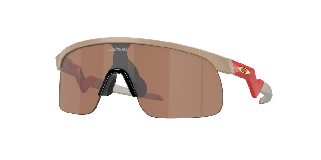 Oakley OJ9010 Resistor Matte Terrain Size 23 Kids' Sunglasses, Tan,