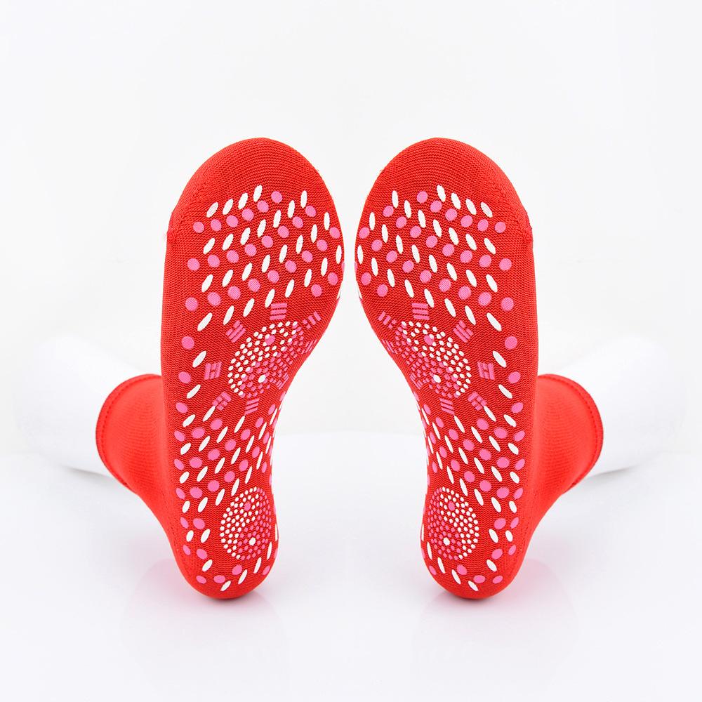 

Самонагревающиеся носки, носки для здоровья и термоноски, раздаточные носки для пола, впитывающие пот массажные акупунктурные сплетни, носки средней толщины, устойчивые к холоду One Size