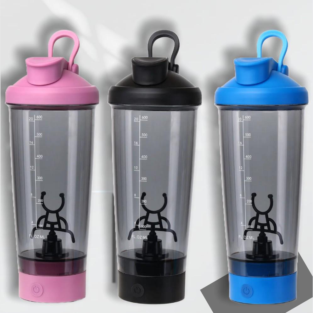 High-Temperature Resistant Electric Shaker Cup for Protein Shakes and Fitness Drinks