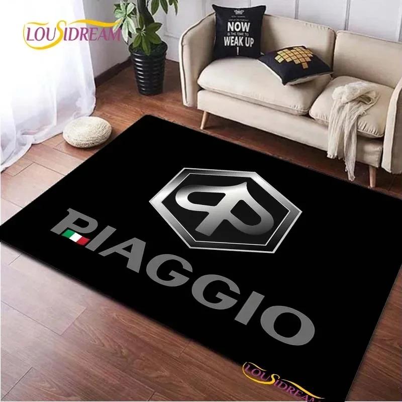 Moderner Mode Piaggios Moto Teppich für Wohnzimmer Schlafzimmer Sofa Bereich Teppich Dekor Küche Rutschfeste Bodenmatte Alfombra Geburtstagsgeschenk