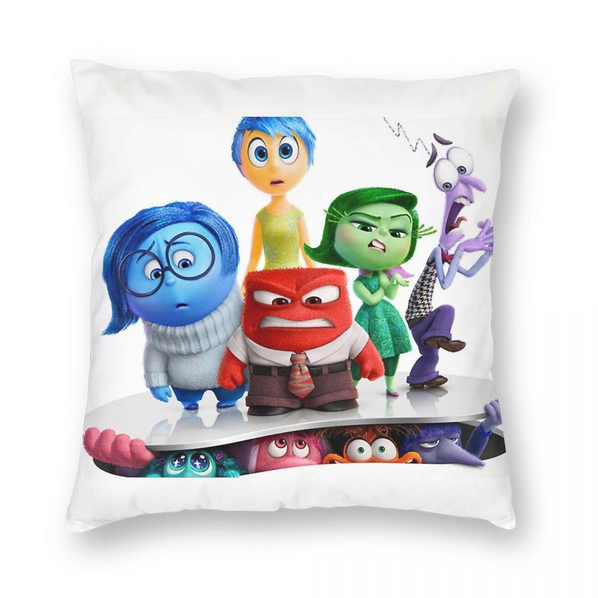 Inside Out Stuff Pillowcase Polyester Linen Velvet Printed Zip Decor Home Cushion Cover Wholesale 30x30cm