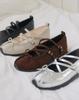 [Tagtraume] Eronne Ribbon Shirring Buckle Mary Jane Flat Sneakers [Shipped from Korea] 100% Authentic