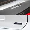 Metallic Car Sports Line Fender and Trunk Badge Stickers Car Sport Logo for BMW