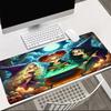 Witch Sisters In The Moonlight   Mouse pad Office Desk Mat, Gaming Mouse Pad Mousepad, keyboard pad,Heavy-Duty Non-Slip Rubber Backing, Gift