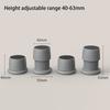 40-60mm Adjustable Furniture Heightening Pads Floor Protectors Sofa Table Bottom Floor Protection Furniture Riser Hardware