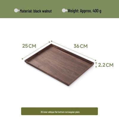 OLOEY Solid Wood Serving Tray