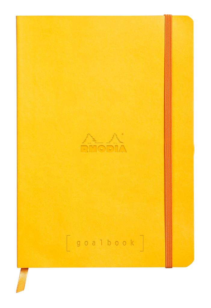 Rhodia Rhodiarama Goal 240 Dotted with Pen Italian Leatherette PEFC RHODIA Rhodiarama cf117756 Book, A5, Pages, Grid, Holder, Cover, Certified,