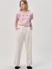SORRY, TOO MUCH LOVE Dear Me Short Sleeve T-Shirt_Pink