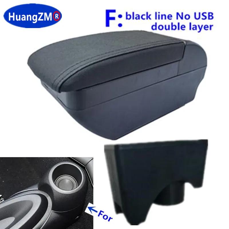 For Countryman R53 R56 R57 R58 R60 Car Armrest Box For MINI Cooper Armrest Box Retrofit Parts Car Accessories