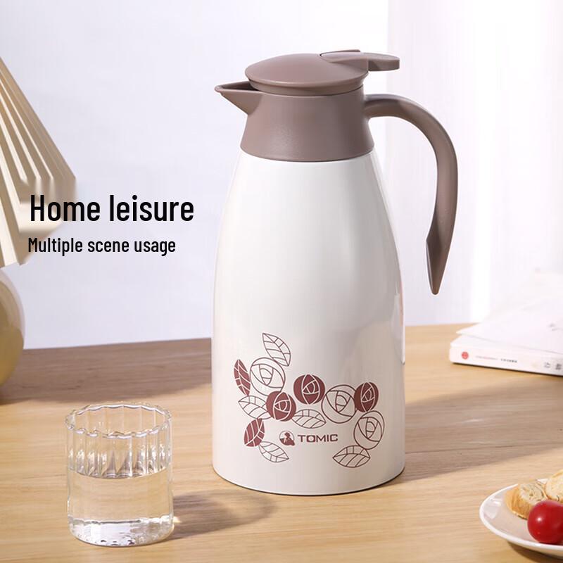 TOMIC 2L Stainless Steel Thermal Carafe