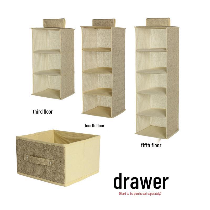 Multi-Layer Hanging Storage Bag for Clothes and Underwear