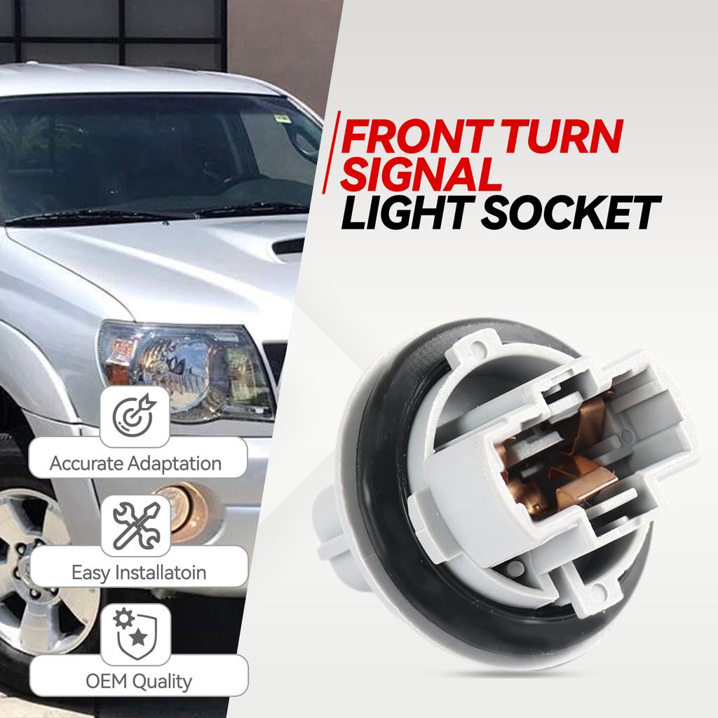 Front Turn Signal Light Socket for Toyota Tundra Tacoma Sequoia 4Runner Venza