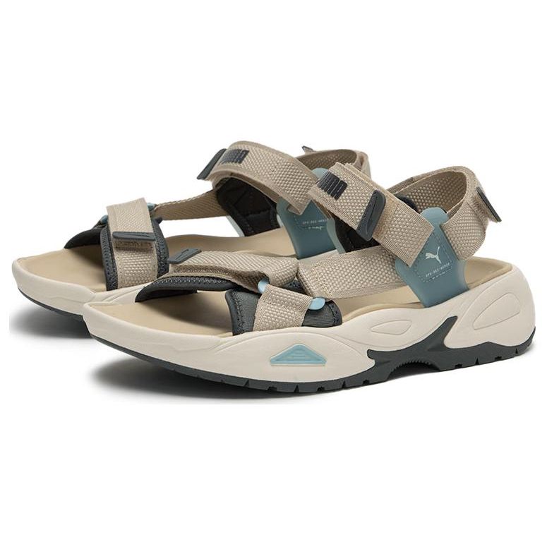 Puma Traek Lite Putty Turquoise Surf Buty Unisex Kremowy Migdał w Cukrze 389075-07