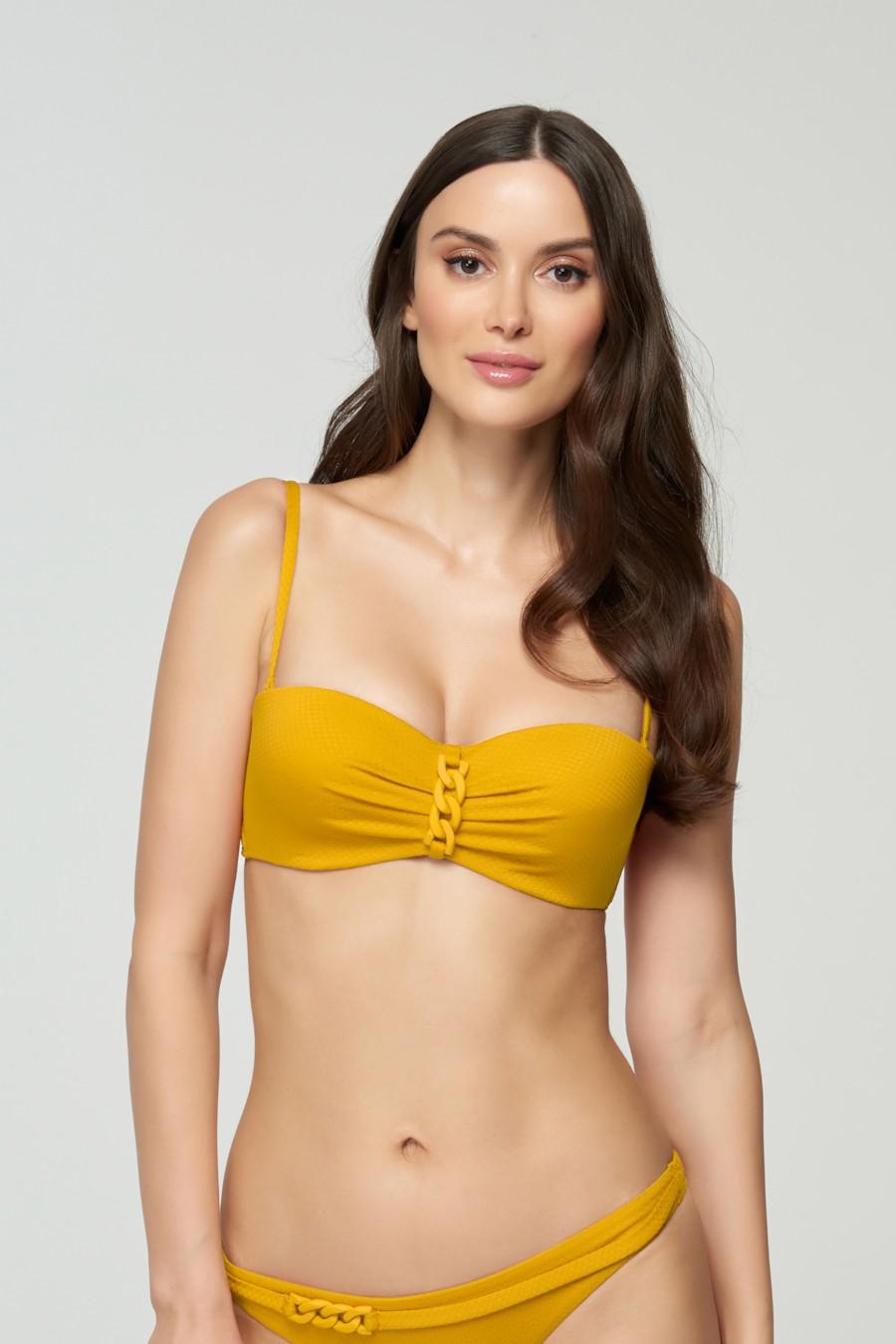 

Swimsuit Top Push Up Marc & Andre (83846) 46C жовтий