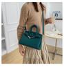 Large Kelly Bag: Retro European-American Light Luxury Women's Crossbody Handbag