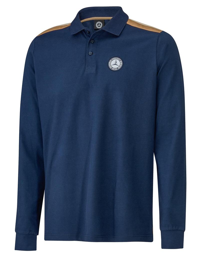 Genuine Polo Classic XL [Mercedes-Benz Collection] Men's Shirt, Blue,