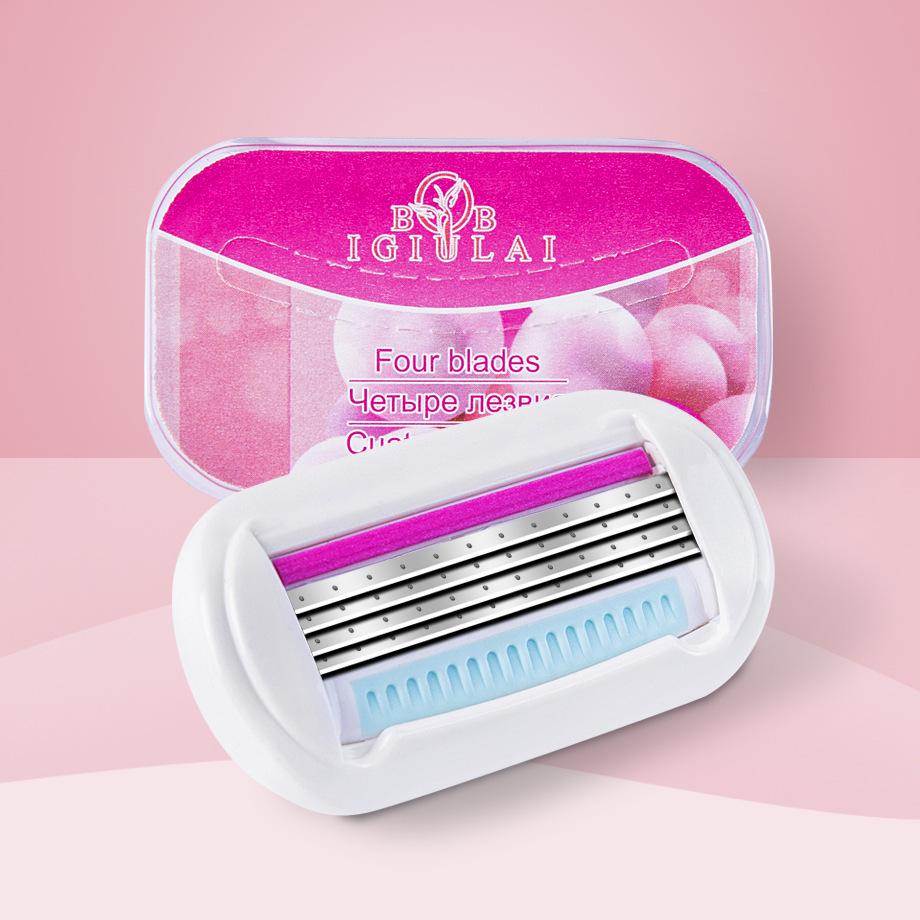 Women's Universal Three-Layer Manual Razor for Legs and Underarms