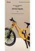 Simulated Alloy Mountain Bike Model with Dual Shock Absorption - Mini Bicycle Ornament