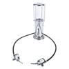 Bar Metal Double   Gas Pump Nozzle Beer Wine Liquor Dispenser Soda Beverage Pourer