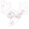 Harley 883 Softail Breakout Fat Boy Lower Engine Frame Deflector Cover
